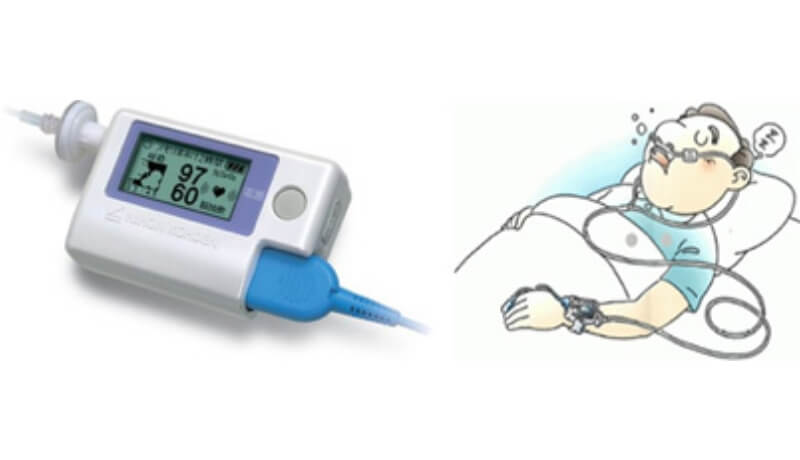 携帯用睡眠時無呼吸検査装置