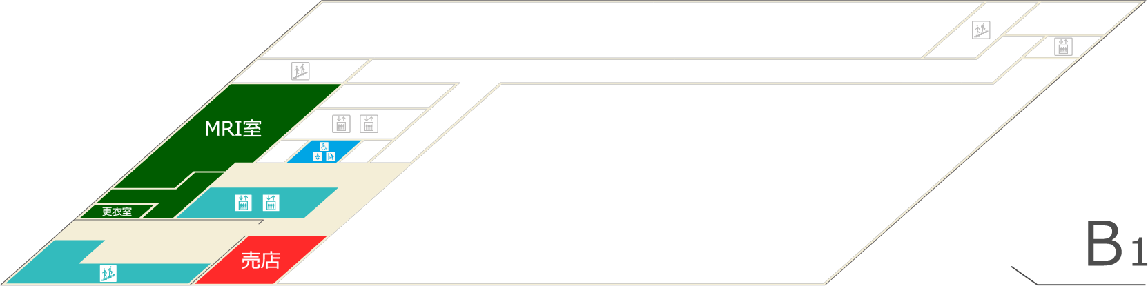MRI室・売店