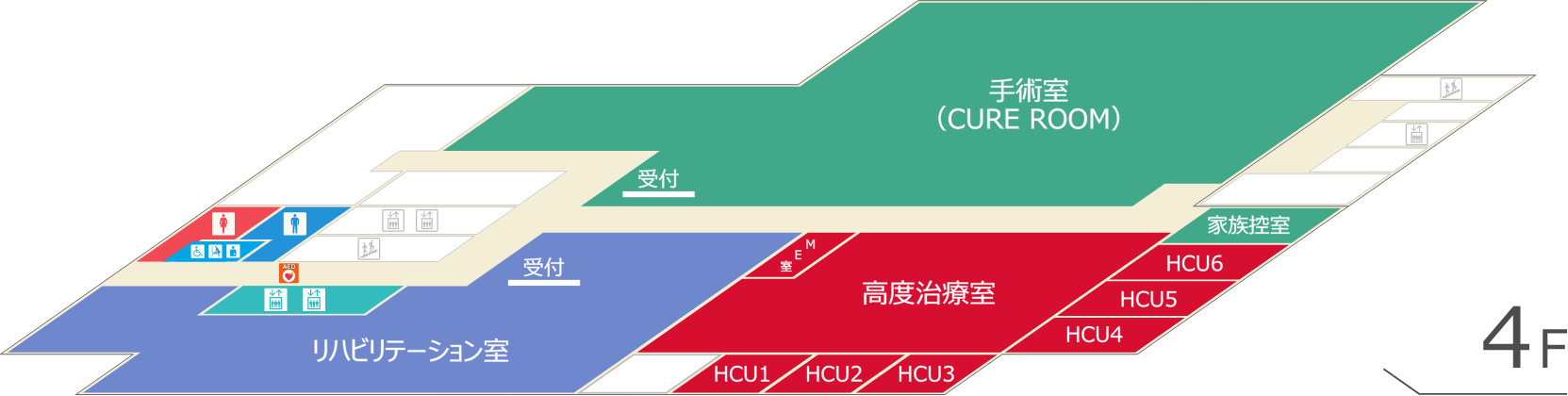 手術・高度治療・リハビリテーションフロア