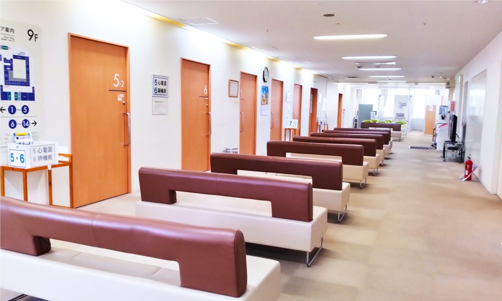 健診センターフロア（9階）